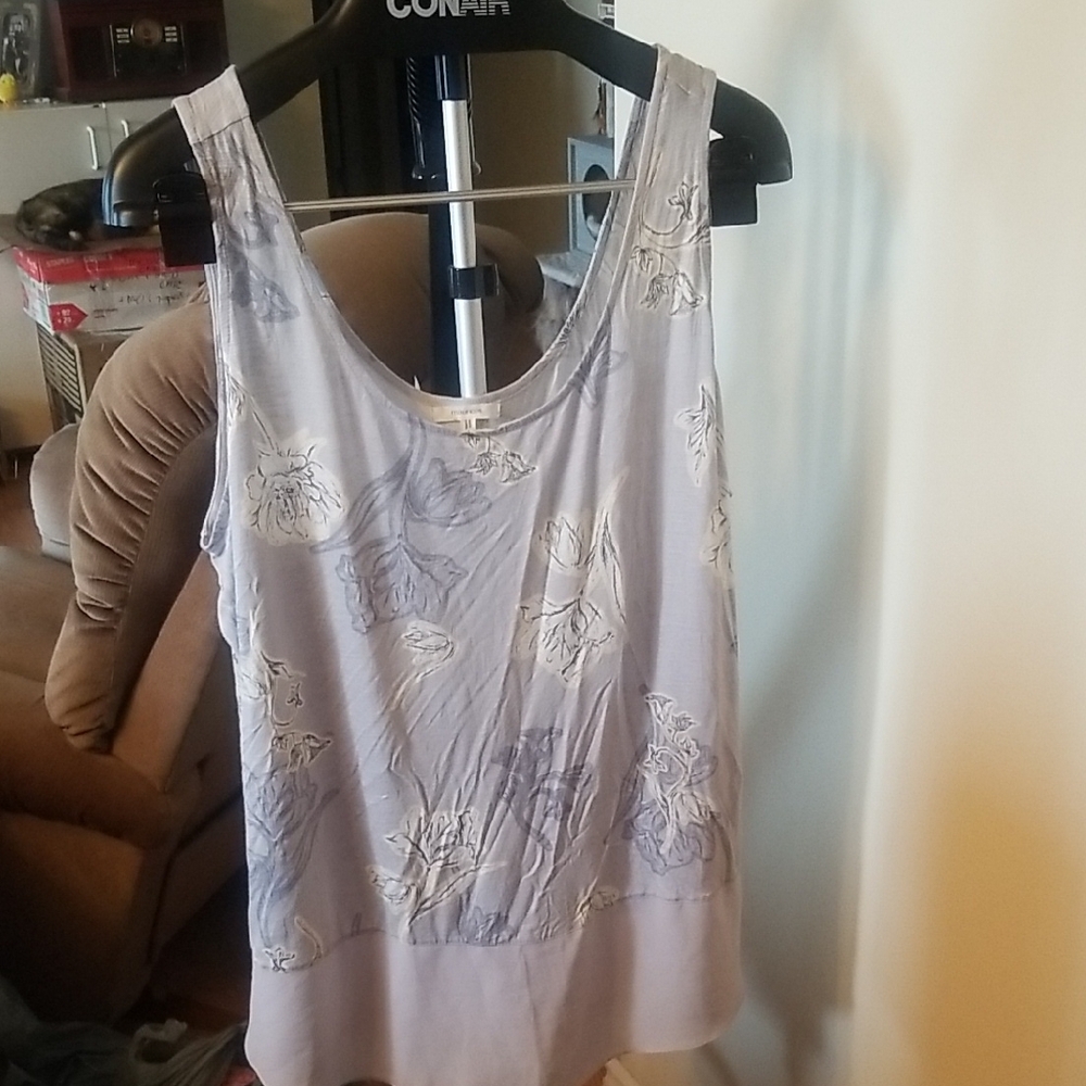 Maurices Purple Sleeveless Tank Top with Scoop Neck 2x Plus Sized